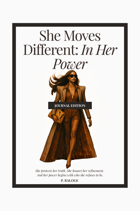 She Moves Different: In Her Power – 30-Day Journal Edition